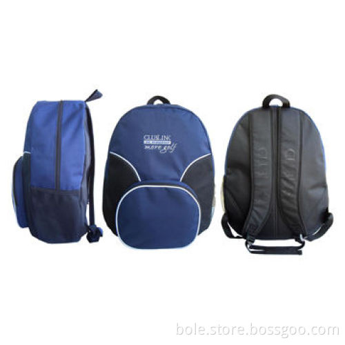 600D School Backpack, Front Zipper Pocket, Padded Shoulder Strap, OEM Orders Welcomed